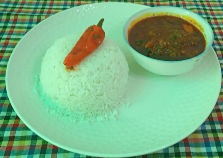 Soupe kandia (sauce gombo)